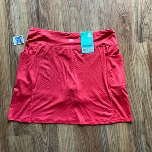 Reel Legends Coral Cabana Skort with Side Pockets